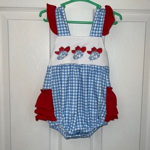 Boutique. Red,White&blue. Ole Miss Rebels.